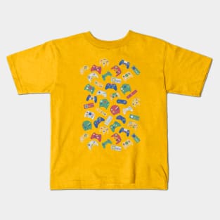 The world os controls color Kids T-Shirt